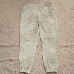 Abercrombie Kids Cream Jogger Pants
